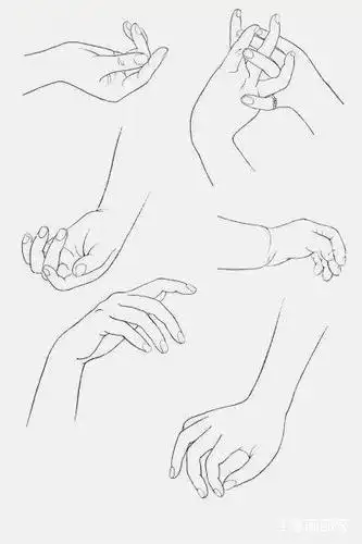 工笔人物之——现代人物画法及染色步骤