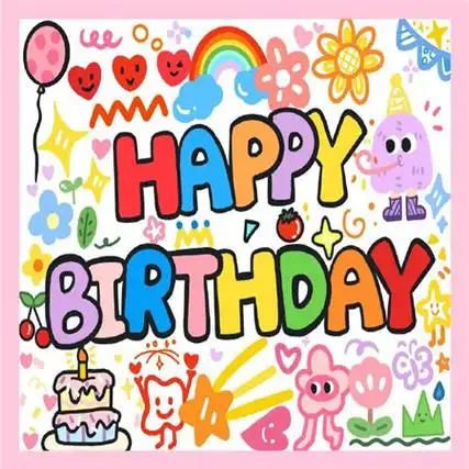 2022最新可爱又俏皮的生日快乐素材合集 happybirthd_qq头像个性网