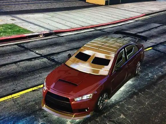 怎么把《gta5》的骷髅马配色成钢铁侠?