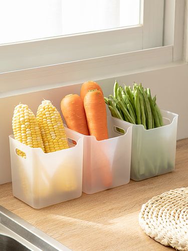 花烛侧门分装整理内侧保鲜级侧面门上盒子厨房 3个装适合单层侧门冰箱