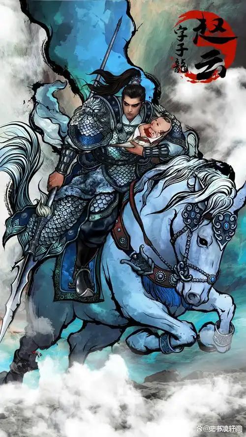 古代武将战力排行榜前十,宇文成都上榜,赵云仅排第八位