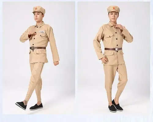 49式50式抗美援朝志愿服衣服抗战套装八路装 男款志愿军 176cm-185cm
