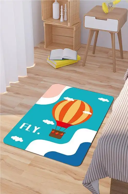 动物地毯简笔画