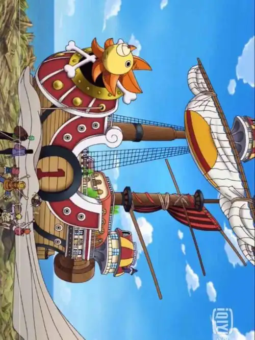 零基础丙烯画 #海贼王 #桑尼号