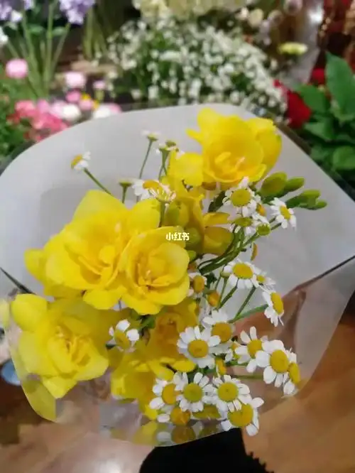 女神节香雪兰花束