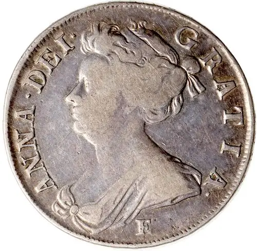 1707年英国半克朗银币,aef spink2020年7月香港-钱币网拍_首席收藏网