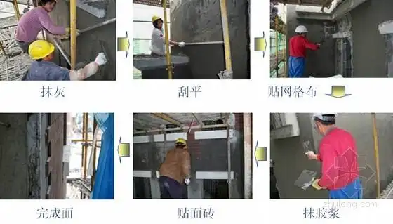抹灰流程图