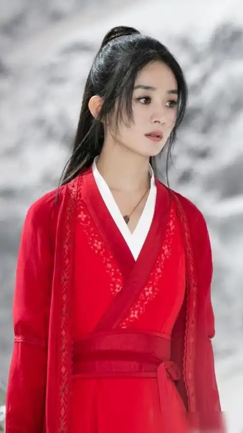 《有翡》赵丽颖红衣造型一出场,谢允都看呆了,不愧是帮阿翡选的_网易