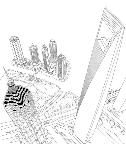 画· 上海 — 陆家嘴