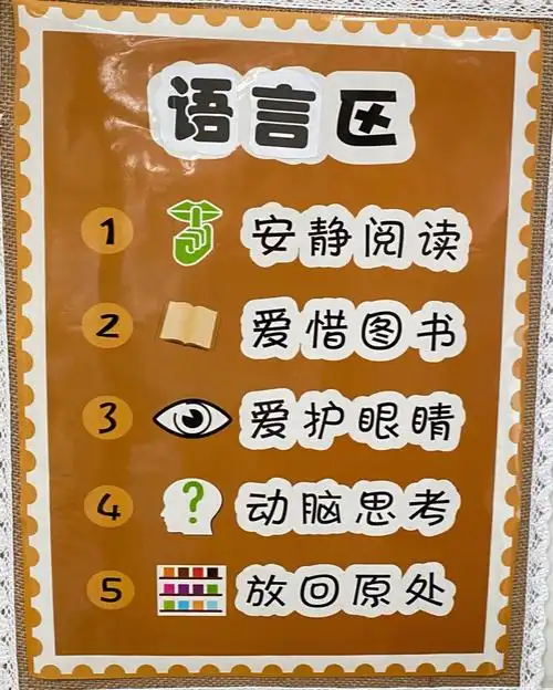 区域规则 #幼儿园环创  #幼儿园区域  #区域