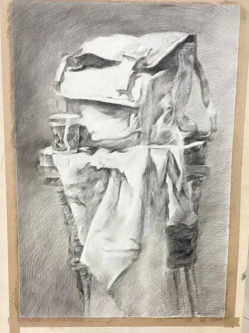 素描书包带步骤