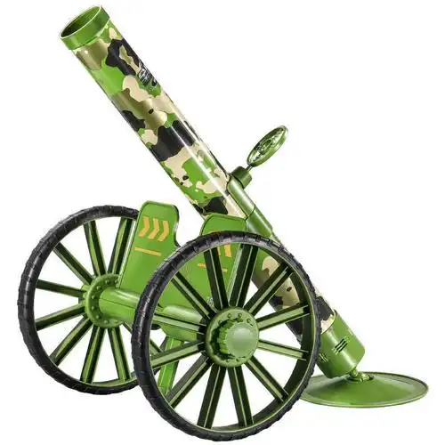 迫击炮玩具升级版移动架声光榴弹高射炮绝地求生男孩军事模型大炮