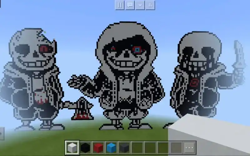 undertale像素画murdertimetrio