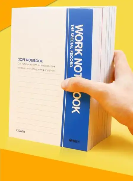 晨光笔记本本子学生记事本学习办公专用a5软抄本简约日记本记账本b5