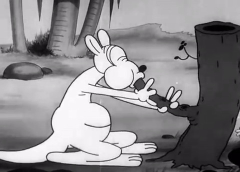 袋鼠gif黑白gif吹箫gif