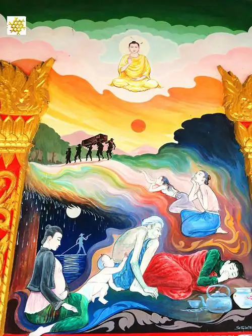 精美的傣族传统壁画(组图)