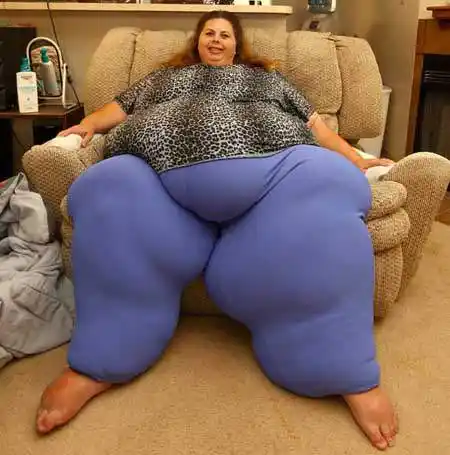 世界最胖女子靠马拉松性爱减肥 1天最多7次(组图)