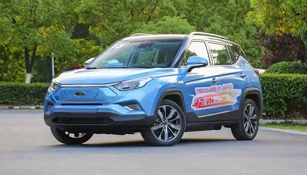 各大自主品牌都跃跃欲试,其中江淮新能源全新纯电动小型suv—江淮iev