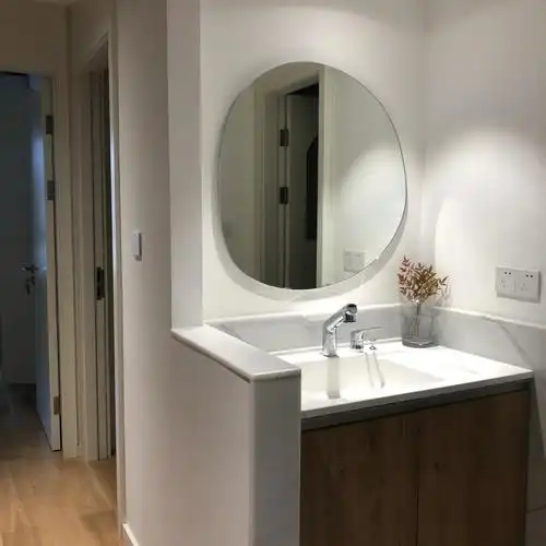 开放式洗手台 干湿分离 简约日式