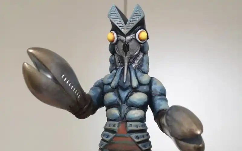 重涂500软胶巴尔坦星人初代奥特曼一代目