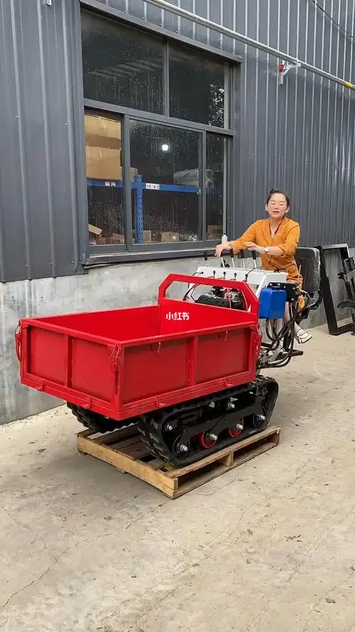 爬山虎运输车全地形山地果园农用履带式爬坡