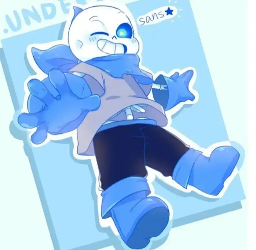 蓝莓sans头像 特别可爱的蓝莓sans头像.