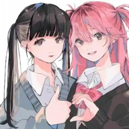 闺蜜双人动漫头像一对