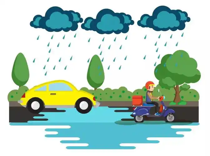 衣服鞋袜都湿了吗?