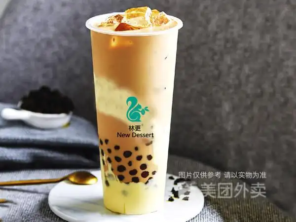 奥利奥曲奇蛋糕奶茶图片