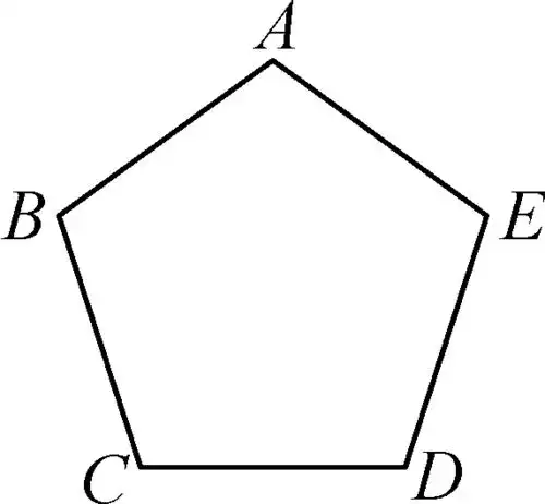 直角五边形的简笔画