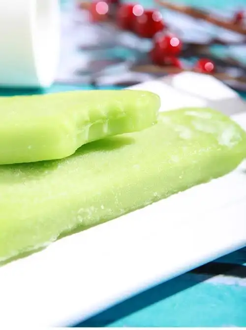 和路雪麦酷狮绿舌头54g苹果味果冻冰棍冰激凌冰淇淋雪糕 绿舌头20支