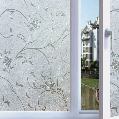 窗户磨砂玻璃贴纸自粘贴膜透光不透明卫生间浴室防窥视防走光隐私