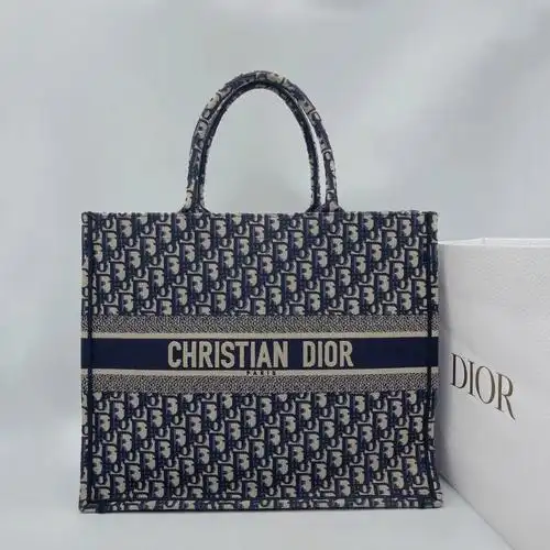 5w  dior迪奥 老花托特tote购物袋大号   女神街拍必备款,官网2w6