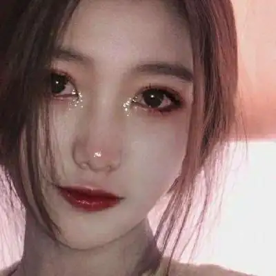 伤感头像哭泣女生头像