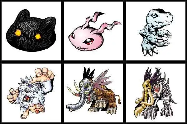 数码兽进化大全数码宝贝进化路线图