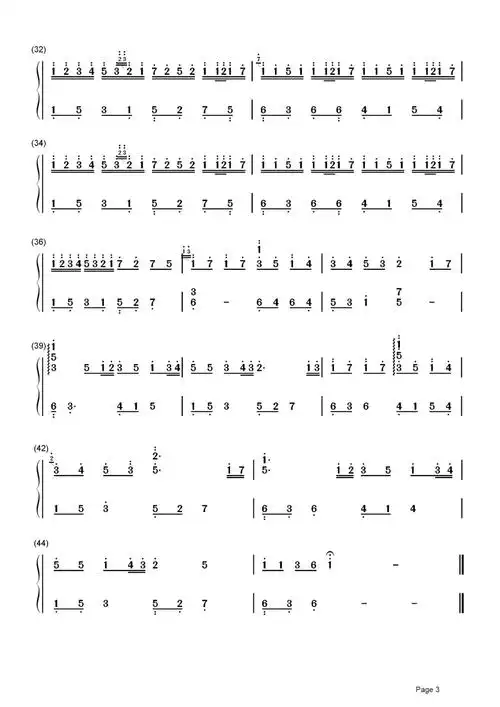 李闰珉riverflowsinyou钢琴简谱世界名曲