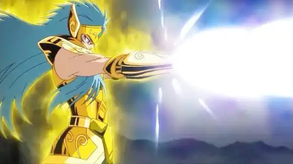 黄金魂版水瓶座黄金圣斗士卡妙绝招大全,拥有绝对零度的男人-动漫视频