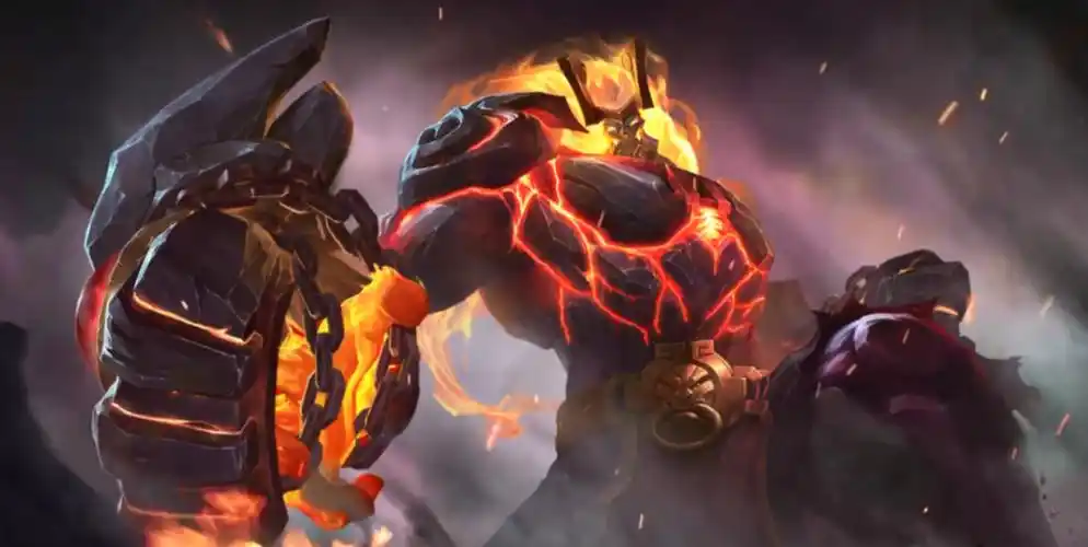 王者荣耀:廉颇唯一皮肤地狱岩魂重做,勇者一跃成为史诗!