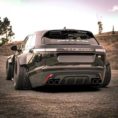 揽胜星脉不务正业改宽体低趴,suv也能玩出瓦罐的感觉