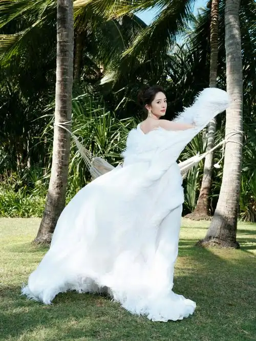 杨幂白狐即视感#这是杨幂还是白浅!