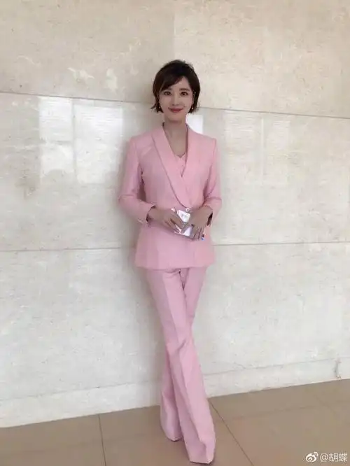 美女主持人胡蝶