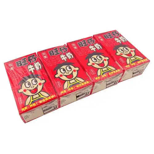 旺旺旺仔牛奶125ml4包原味排装儿童营养早餐奶原味