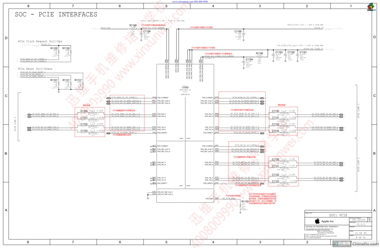 iphone8plus电路图免费下载中文版带信号解释
