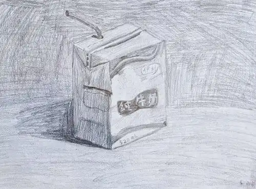 素描静物——青儿美育大课堂周末班同学们