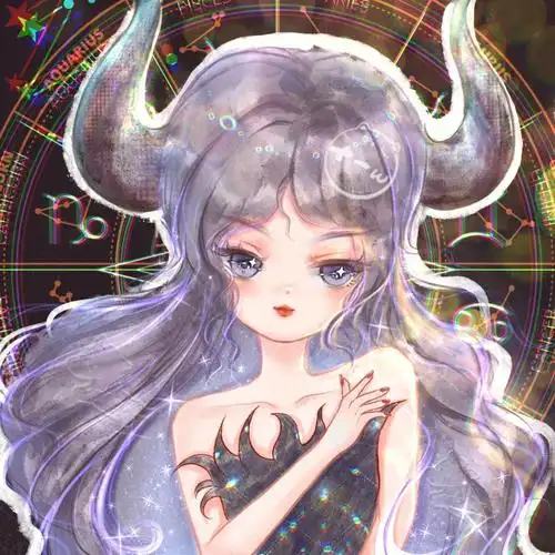 星座女孩/摩羯座♑/q版头像