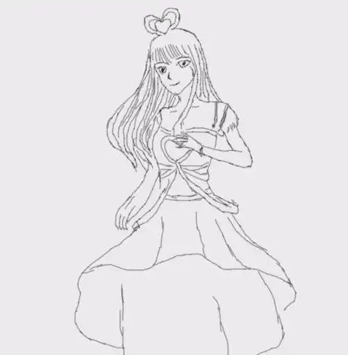 怎么画叶罗丽王默