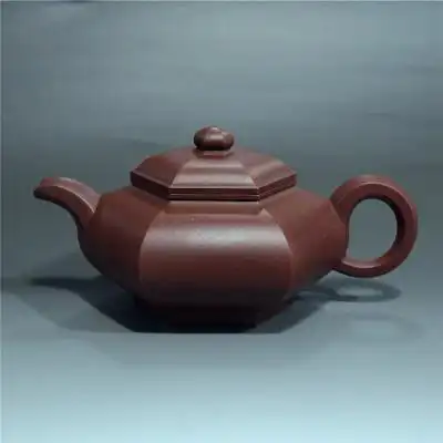 壶艺泰斗中国工艺美术大师顾景舟《藏六方壶》450cc