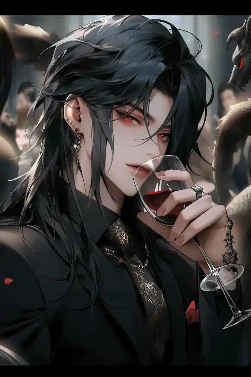 喝酒吗?#动漫男头 #个性头像 #邪魅古风男主 #小说男主 - 抖音