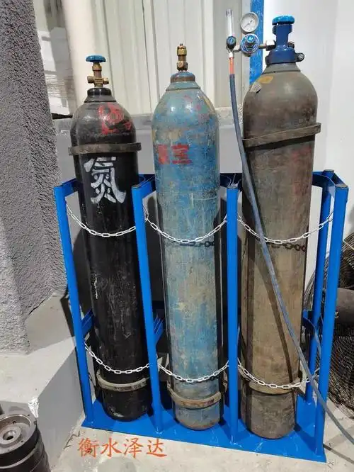 钢瓶固定支架a任城钢瓶固定支架a钢瓶固支定架实验室