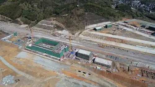 衢宁铁路遂昌段站房工程项目复工